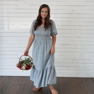 Little Cottonwood Blue Floral Parker Dress